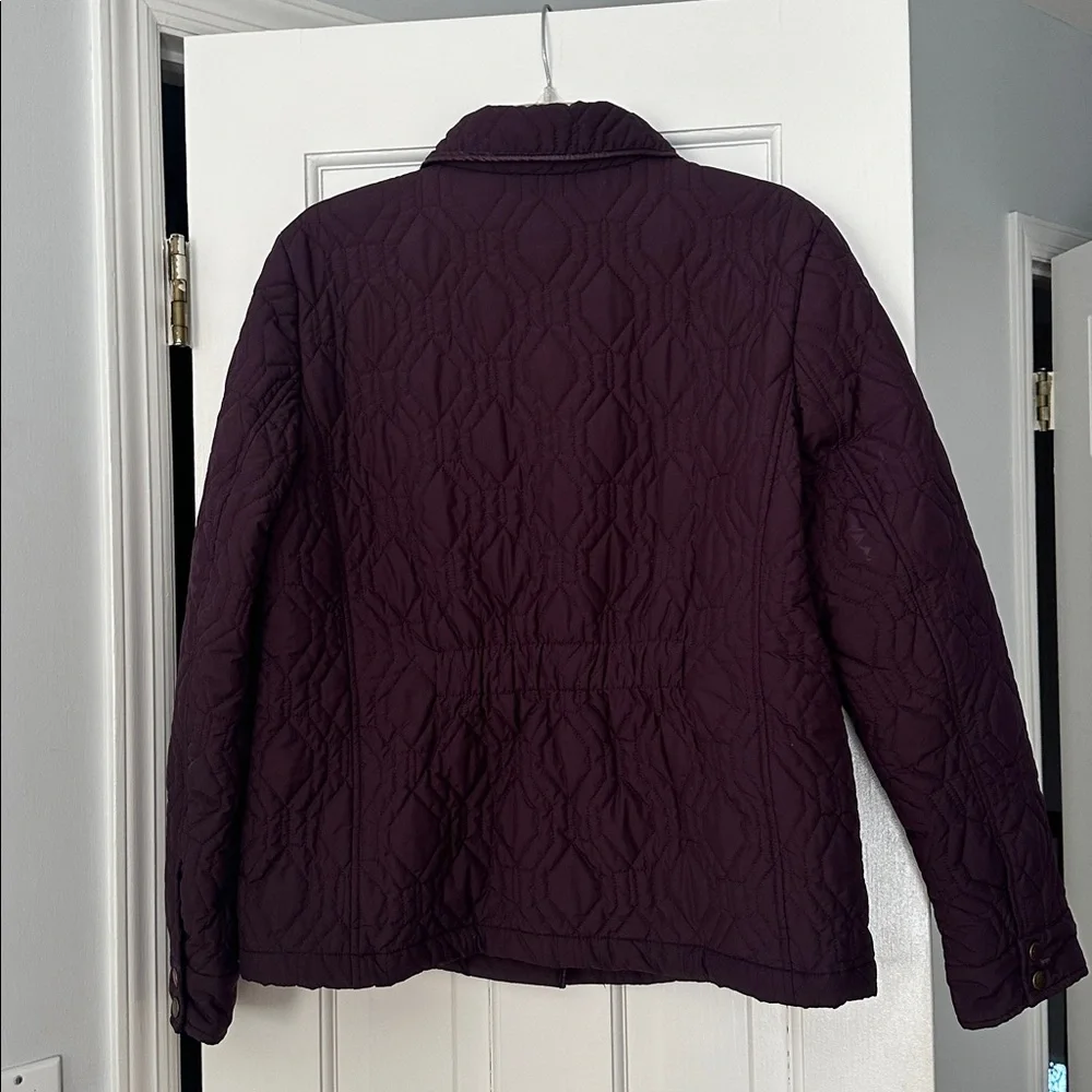 Lands End - Women's Quilted Jacket - Pockets - Picture 5 of 6